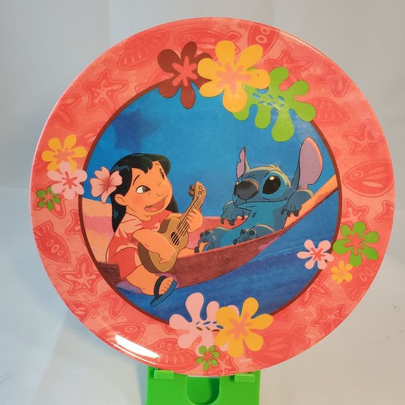 Vintage HTF Disney Lilo and stitch 8” Plastic Plate by Zak Designs - Picture 1 of 2
